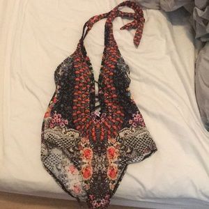 One piece bathing suit never worn!